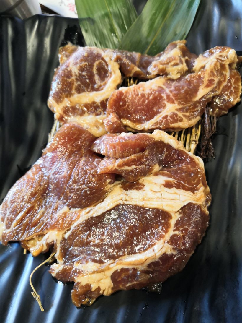 秘制梅花肉——肉厚微甜,有猪肉的香味