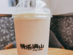 芝士奶冻蜜桃冰-桃乐满山(川沙百联店)