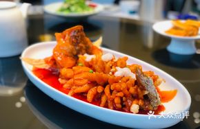 Fried Fish with Pine Nuts