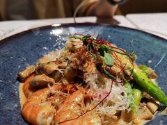 芝士蘑菇鲜虾意大利面-BE BRIGHT KITCHEN(正佳广场店)