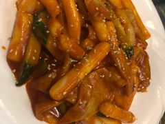 鱼饼炒年糕-桃园中华料理炸酱面(燕儿岛路店)