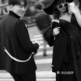 惊艳上海外滩🖤街拍婚纱照高级又浪漫 