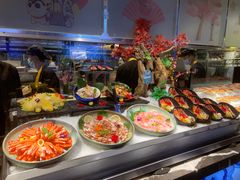 自助取餐区-喜庭海鲜自助(来福士店)