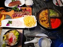 -热火朝天鲜切牛肉火锅(南强街巷店)