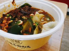 麻辣三素（土豆+海带+豆皮）-老陈家擀面皮(正宁路店)