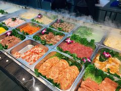 自助取餐区-非烤勿扰韩料自助烤肉(松山湖万科店)
