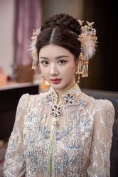 -懿沉香中式嫁衣礼服秀禾服龙凤褂马来褂旗袍总店