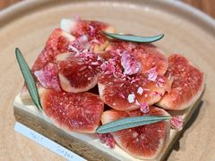 无花果焙茶塔塔-半勺舒舒(太乙店)