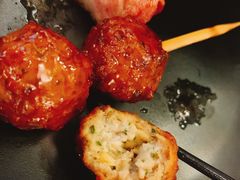 手工鸡肉丸子-鸟串烧Yakitori