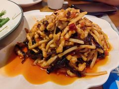 鱼香肉丝-重庆石磨豆花庄(乔庄店)