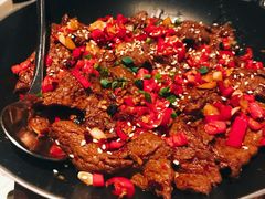 平锅大片牛肉-T館·花园艺术餐厅