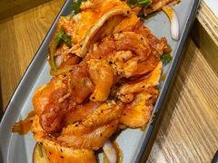 朝鲜族辣白菜五花肉-金会长自助海鲜·烤肉(人民广场店)