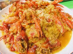 金汤蒜泥小龙虾-京悦南门涮羊肉·羊蝎子火锅(田林路店)