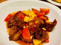 -院子君亭亚洲厨房花园餐厅