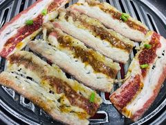 柠檬香草黑椒牛五花-小米烤肉·和牛原切-创意韩料(东关店)