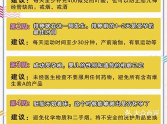 孕1-40周的注意事项️准爸准妈必看