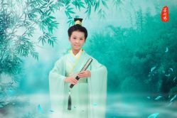 -后宫·古装汉服京剧儿童亲子全家福摄影