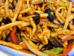 鱼香肉丝-普天和酒楼·新津菜·烤鸭(天津之眼店)
