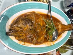 家常焖鲽鱼-渔娘渔家丹东海鲜(东直门店)