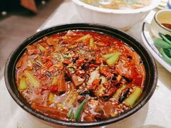 馋嘴鸭血-华盛园卷子王农家菜水库鱼