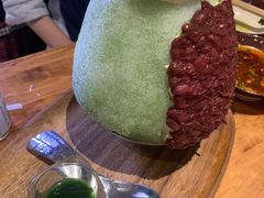 红豆抹茶雪山冰-楠火锅(龙阳广场店)