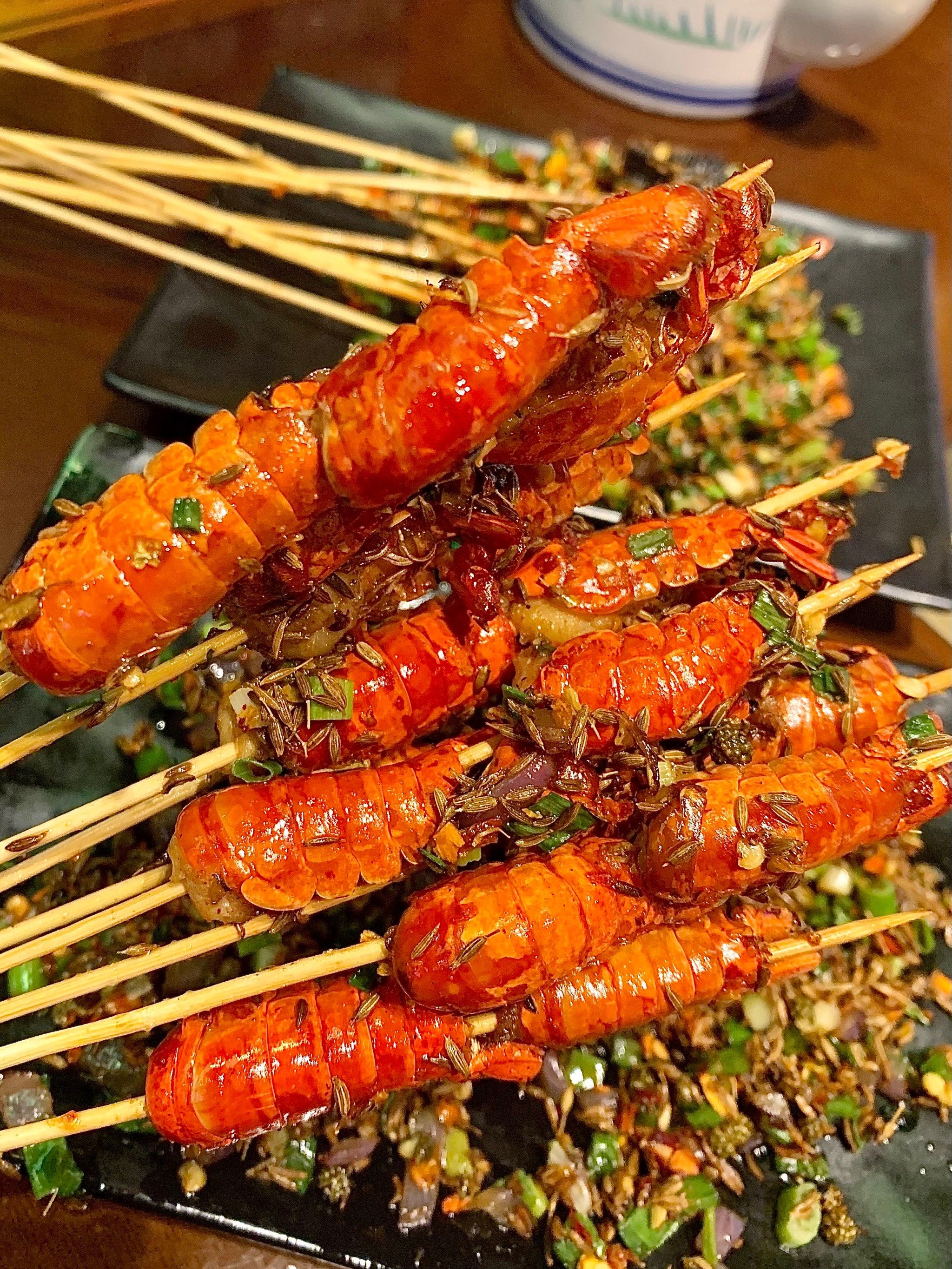 虾球
没想到一家打边炉店的烧烤
居然这么好吃‼️‼️