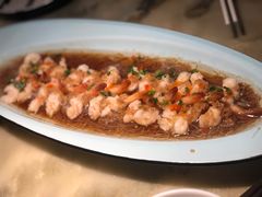 金银蒜蒸凤尾虾-绿茶餐厅(成都大悦城店)