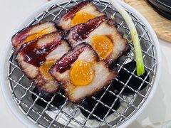 炭烧海鸭蛋双黄叉烧-蔡澜点心·粤菜(月星环球港店)