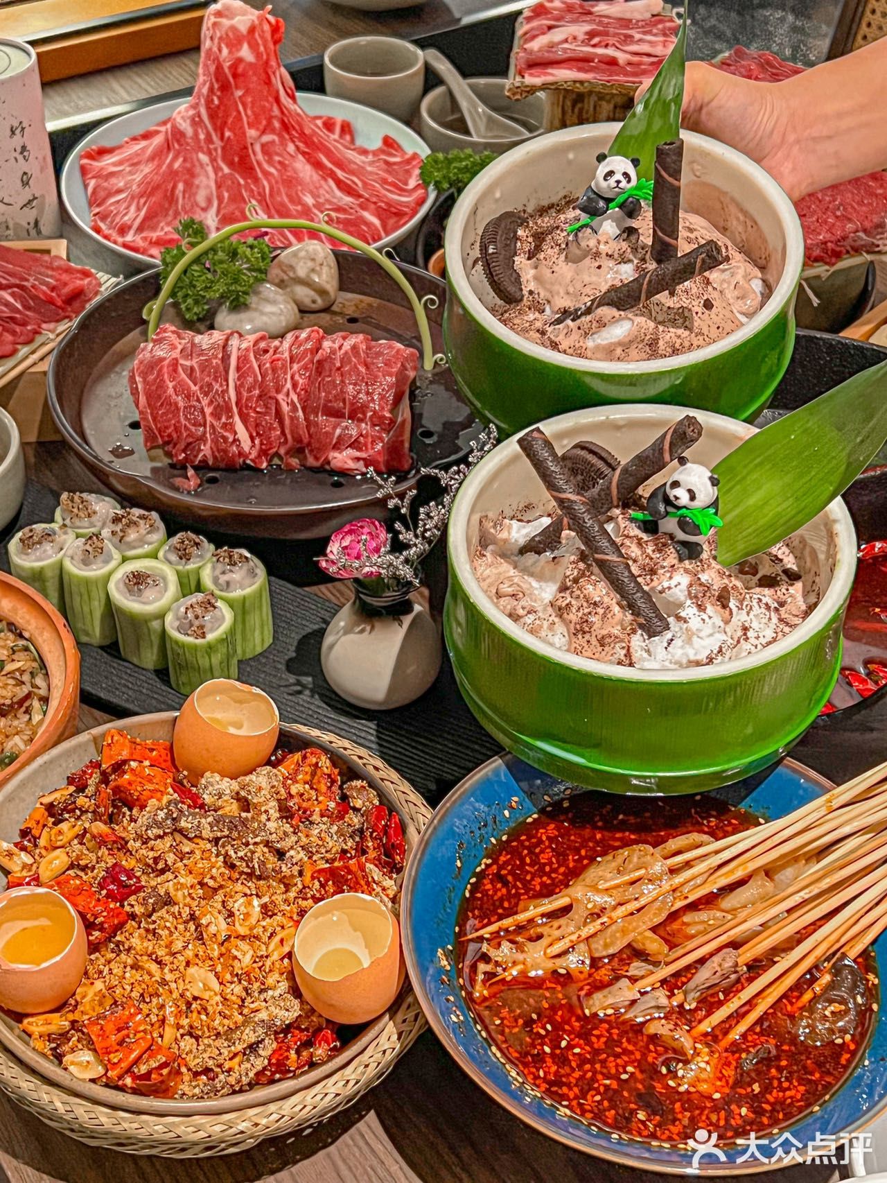 我圆满了！上海来的必吃榜牛肉火锅真好好吃