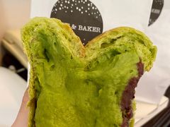 自家红豆抹茶面包-WHEAT&BAKER-麥(凯德来福士店)