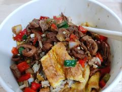 牛肉腰花二合一豆皮-周记热干面豆皮大王(桃花东街店)