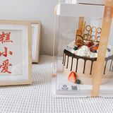 奶油也是用的动物奶油，因为自己之前也是做蛋糕的