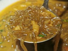 沙蒜捞豆面-姜君·千岛湖鱼头馆(浦东大道店)