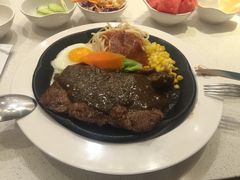 果木烟熏西冷牛排套餐-东方豪客牛排意面披萨(玉函银座店)