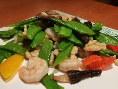 羊肚菌虾仁-云海肴·汽锅鸡·云南菜(广安门天虹店)