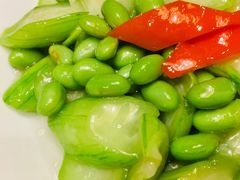 丝瓜炒毛豆-无名居(西直门总店)