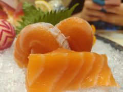 三文鱼中腩刺身-麦秋寿司(富都广场店)