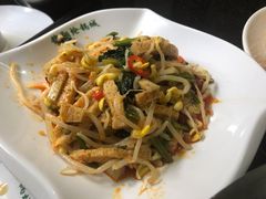 豆芽拌面筋-清真·锦翔炝锅鱼(明德门店)