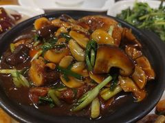 双菇面筋煲-建国328小馆