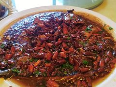 汆花鲢-燕北云山·农家菜·灶台鱼(密云溪翁庄店)