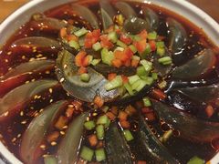 尖椒变蛋-老兰家传统烧烤炒菜泡馍(小南门店)