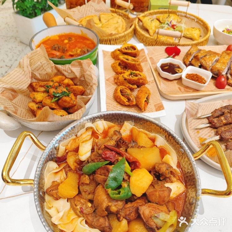 魔都人气美食 丝路烟火创意新疆菜太火爆啦‼️