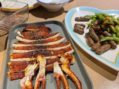 -街角等你.大连海鲜烧烤.经典铁板海鲜串(西安路店)