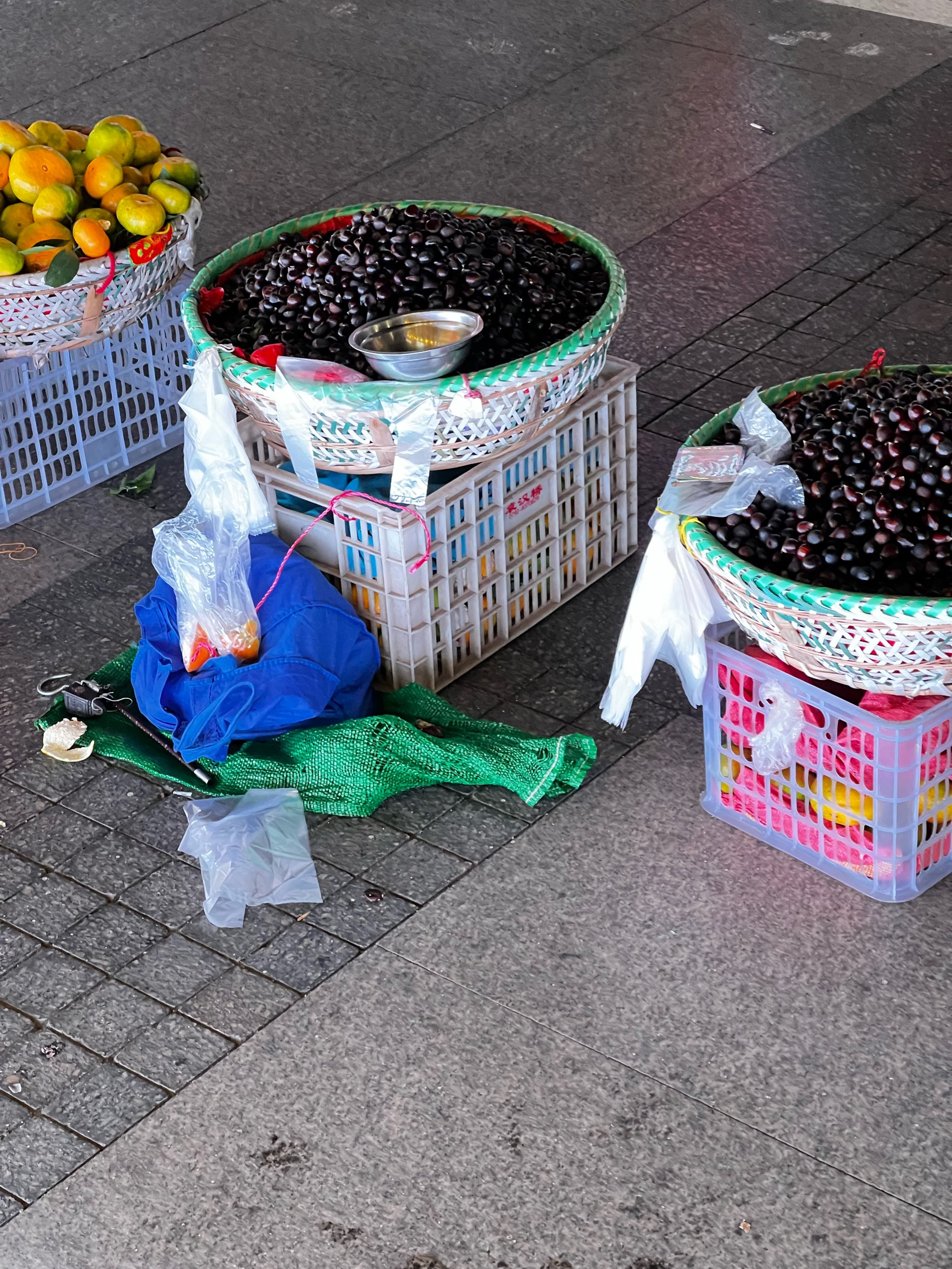 农村路边摊图片