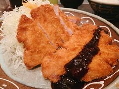 双拼炸猪排套餐-矢场猪(名古屋站三井楼北馆店)