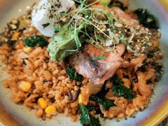 三文鱼波蛋泡菜炒饭-gaga(深圳南山益田假日广场店)