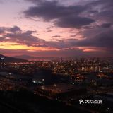 盐田港的夜与日出清晨 尽收眼底