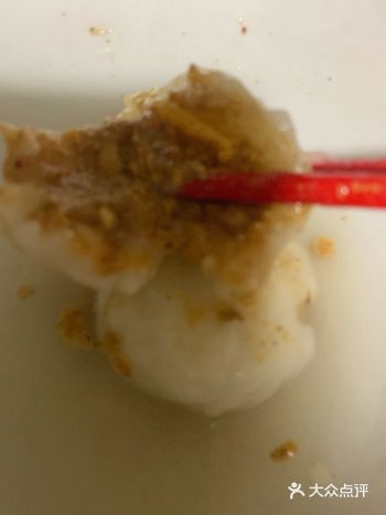 自制大大馅料丰富的汤圆呀