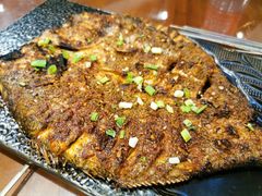秘制碳烤鲈鱼-老兰家传统烧烤炒菜泡馍(小南门店)