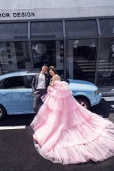 俏皮可爱-巴黎婚纱摄影工作室